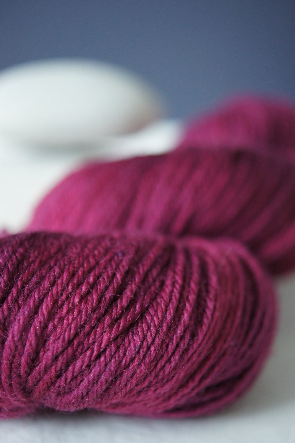 SW Australian Merino Yarn. color "Velvet"