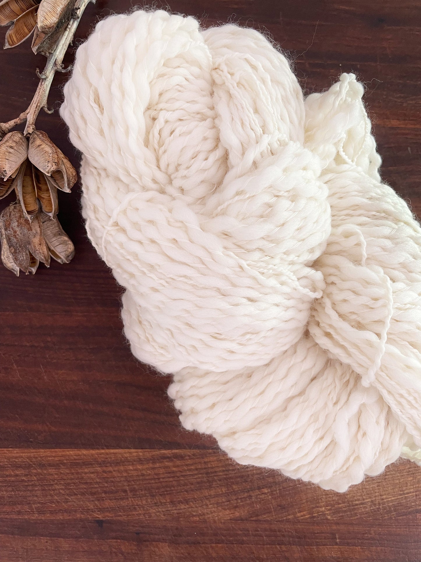 Wild Lilac Moon's Periwinkle" | undyed