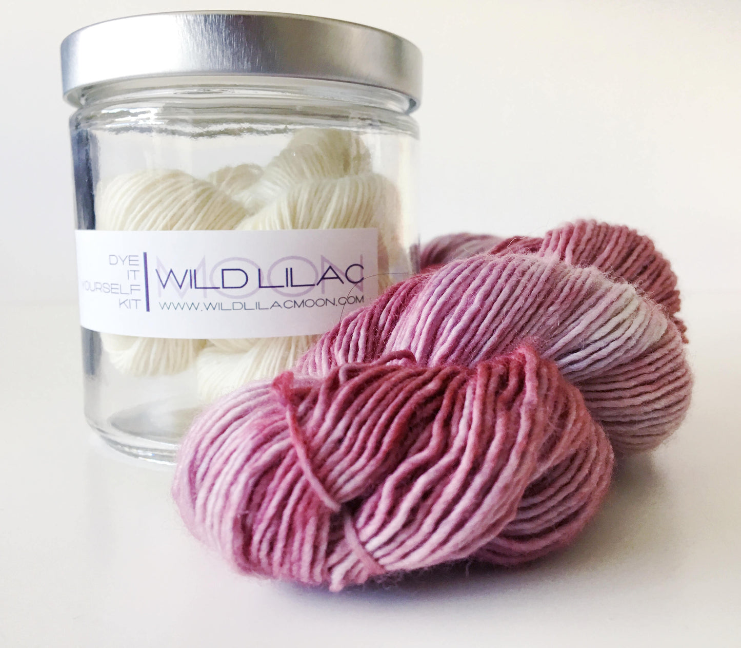 Dye It Yourself Kit . DIY kit . Yarn in a Jar . Yarn Dye Kit . Multiple yarn weights and colors