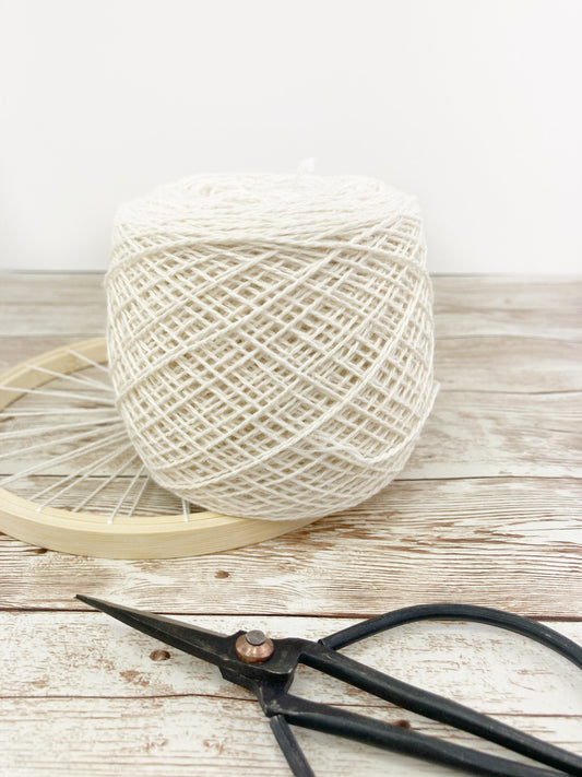 Cotton Warp Thread . Warp Twist Cotton . 100%  Cotton