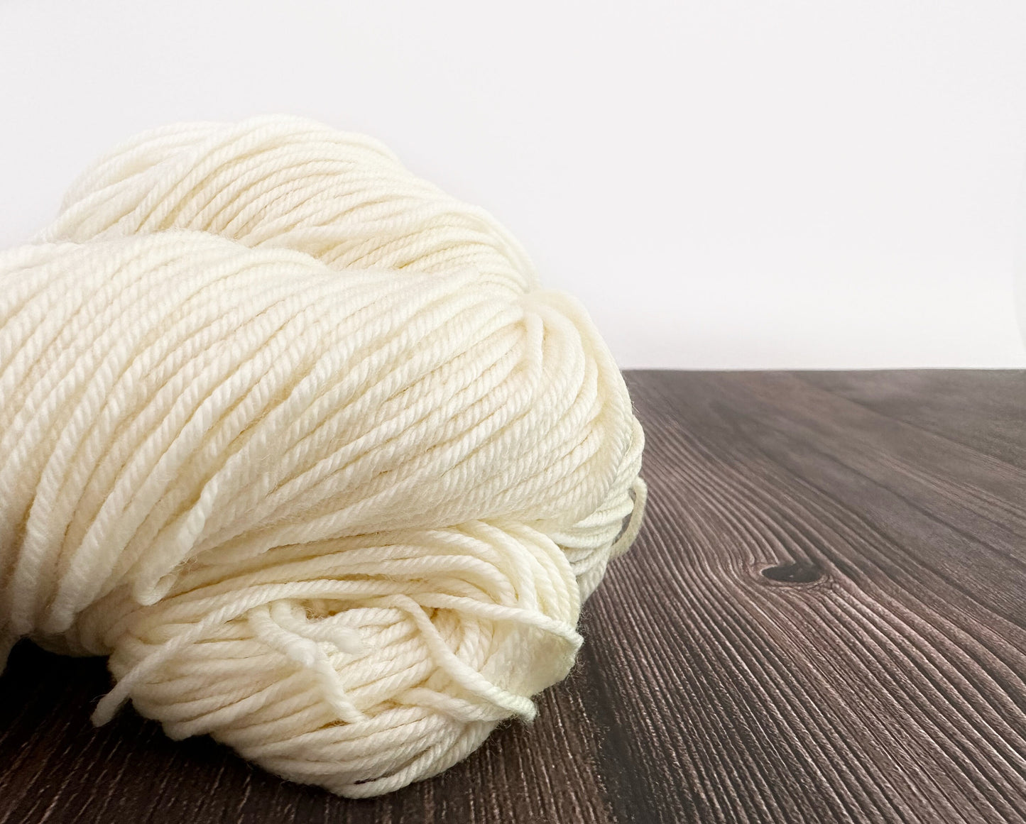 Wild Lilac Moon's Aran 115 | undyed