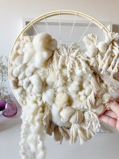 Deluxe Fiber Pack Gift with optional embroidery loop . "Woodland"