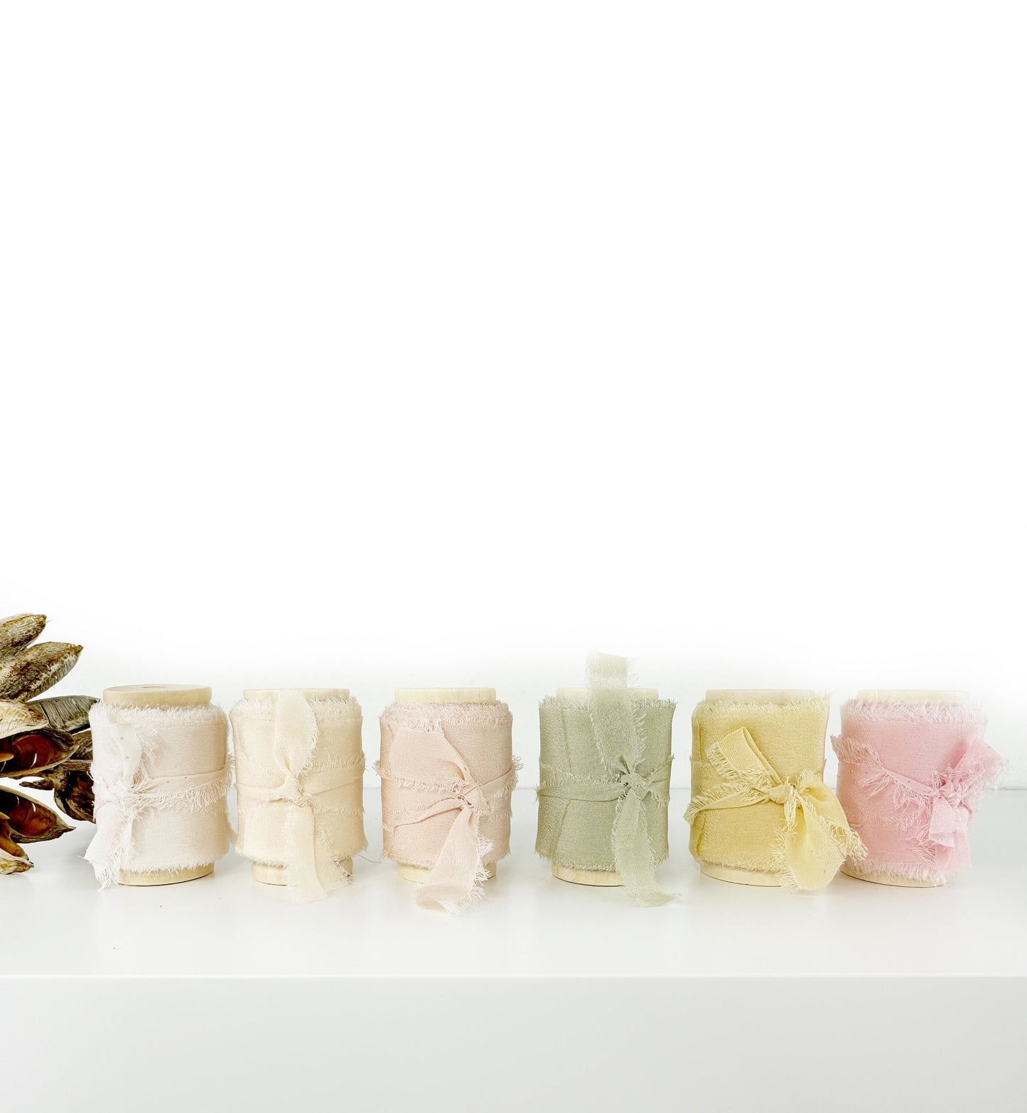 Silk Ribbon . Chiffon Silk .  Wedding Ribbon .  Multiple Colors