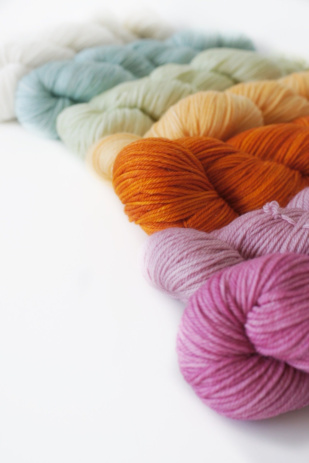 Yarn Pack . Superwash Merino Nylon Tencel Blend . Fingering