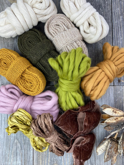 Cotton string. Soft Bulky Cotton string . Weaving  Supplies . Multiple Colors . Ecru