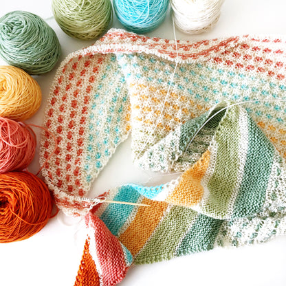 Yarn Packs . Superwash Merino Nylon Tencel Blend . Fingering