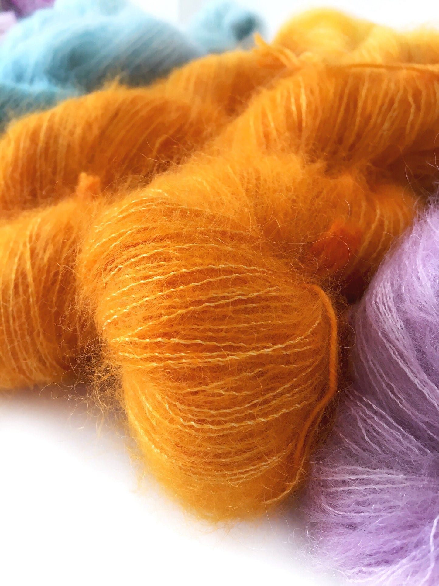 Wild Lilac Moon's Crescent | undyed