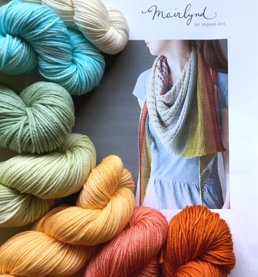 Yarn Pack . Superwash Merino Nylon Tencel Blend . Fingering