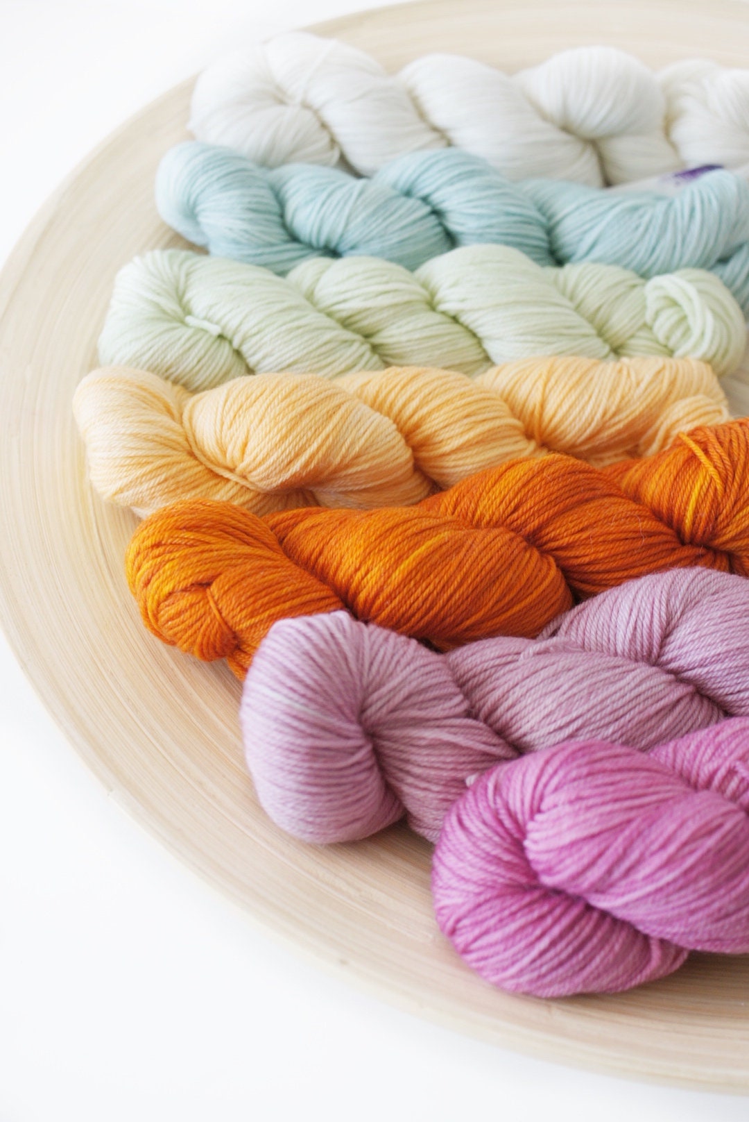 Yarn Pack . Superwash Merino Nylon Tencel Blend . Fingering