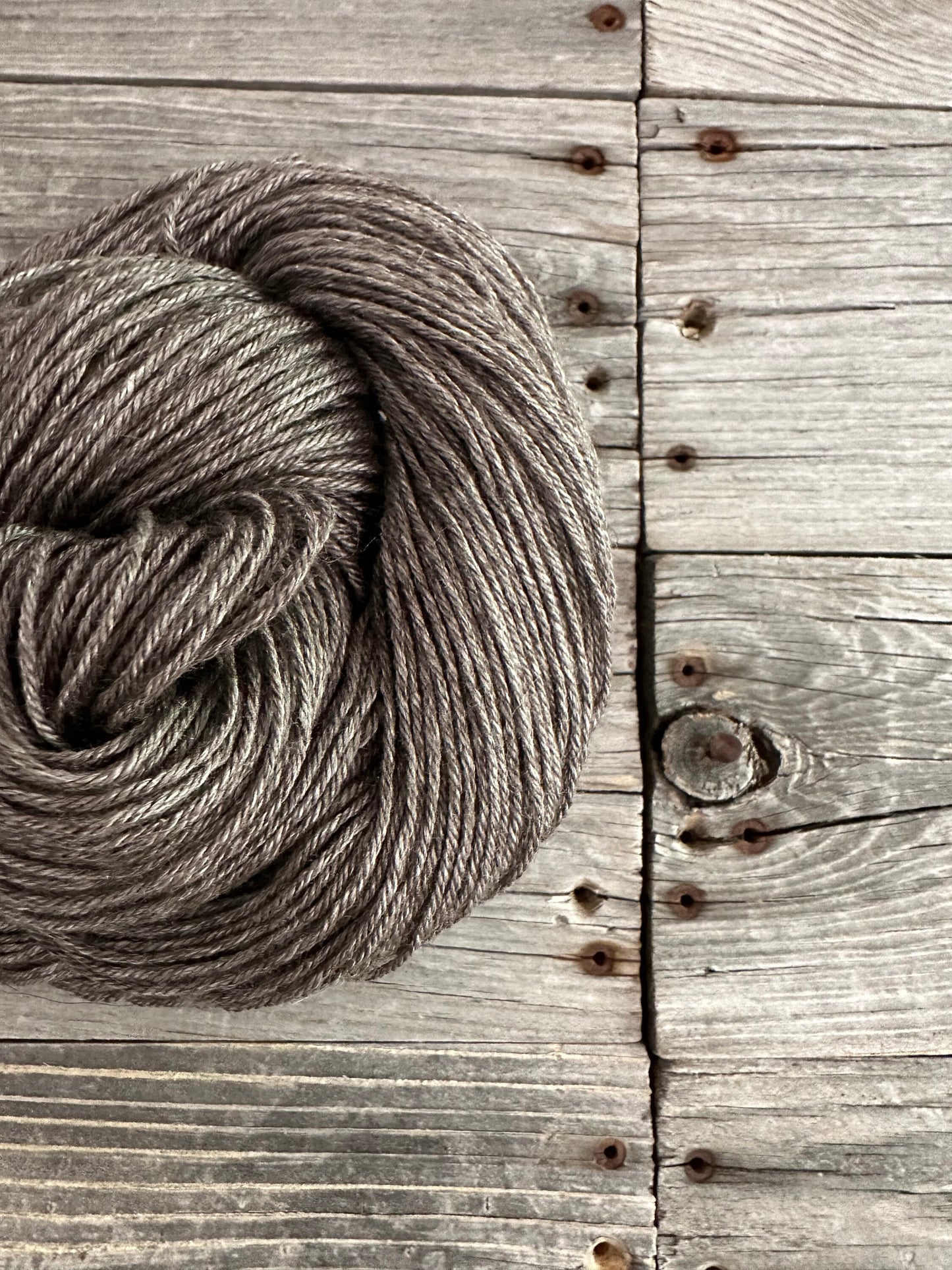 Wild Lilac Moon's Nightsky | undyed Silk Yak Blend