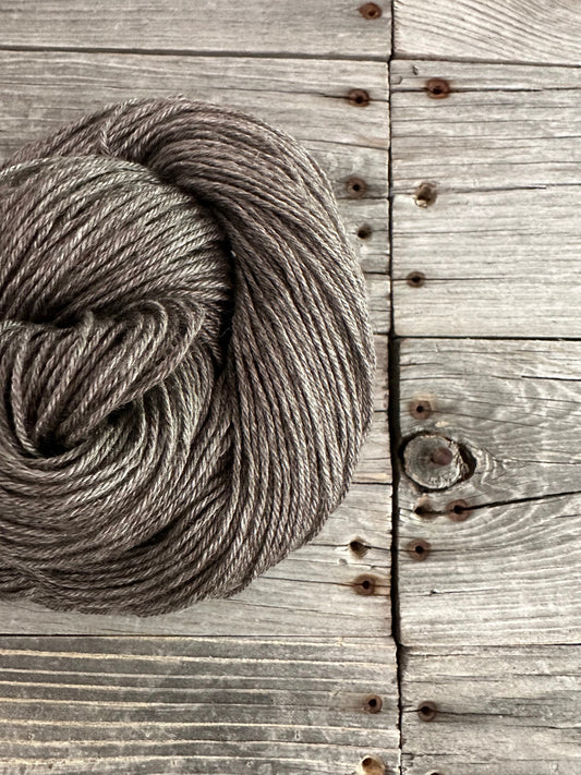 Wild Lilac Moon's Nightsky | undyed Silk Yak Blend