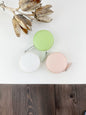 Tape measure  in 3 colors, in inches | centimeters