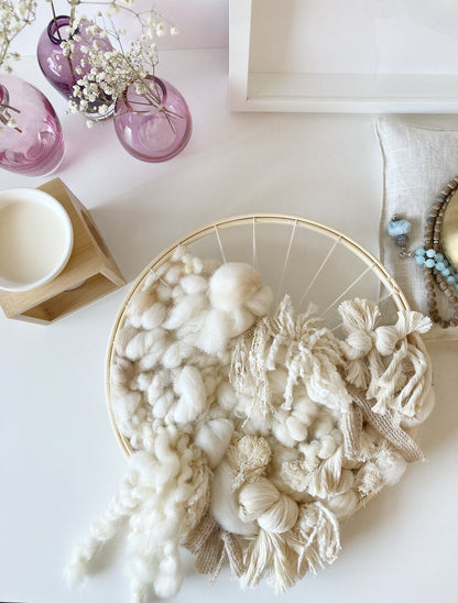 Deluxe Fiber Pack Gift with optional embroidery loop . "Woodland"