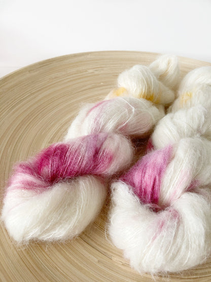 Wild Lilac Moon's Crescent and Selene in color "Snowmelt"