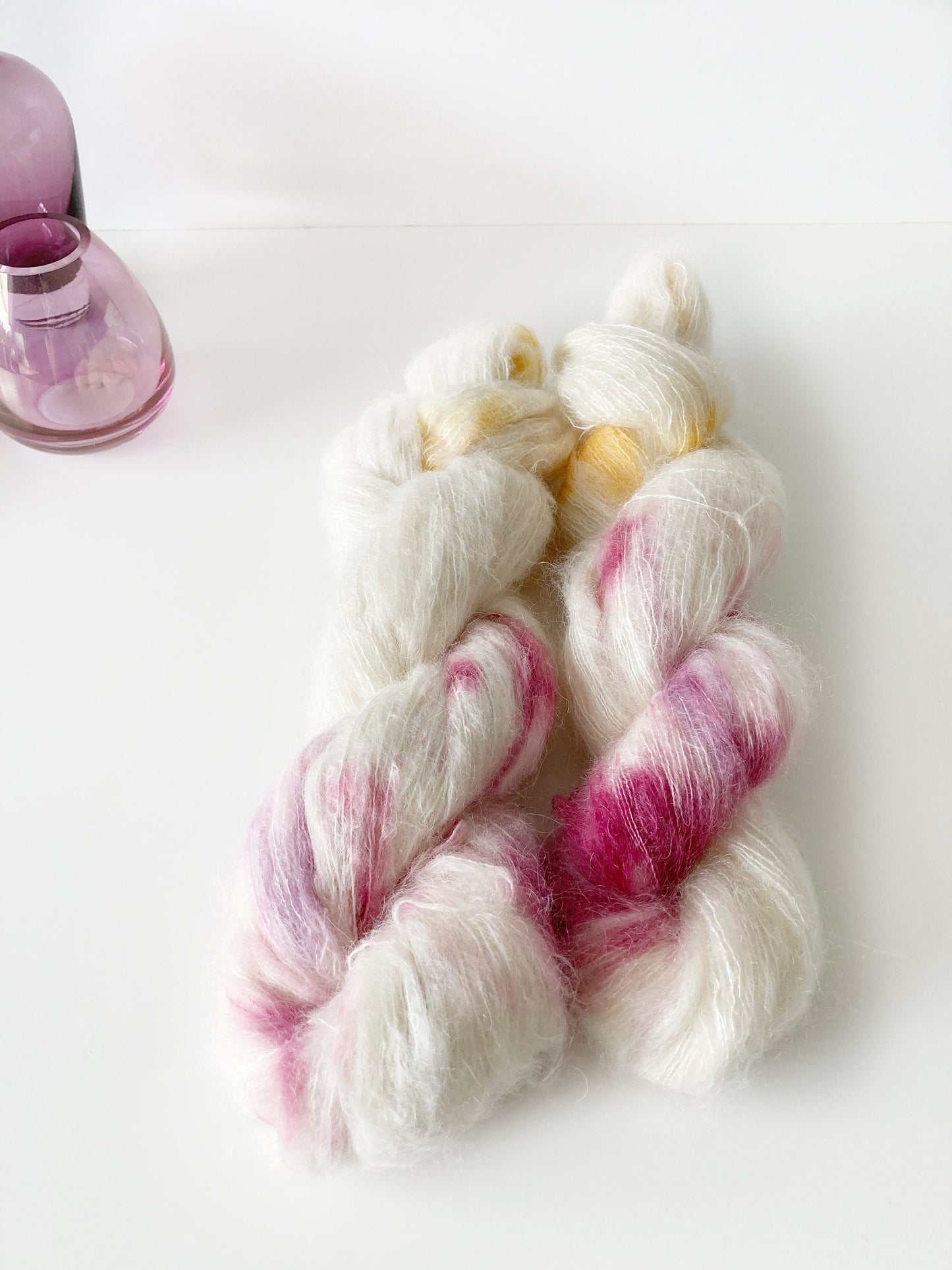 Wild Lilac Moon's Crescent and Selene in color "Snowmelt"