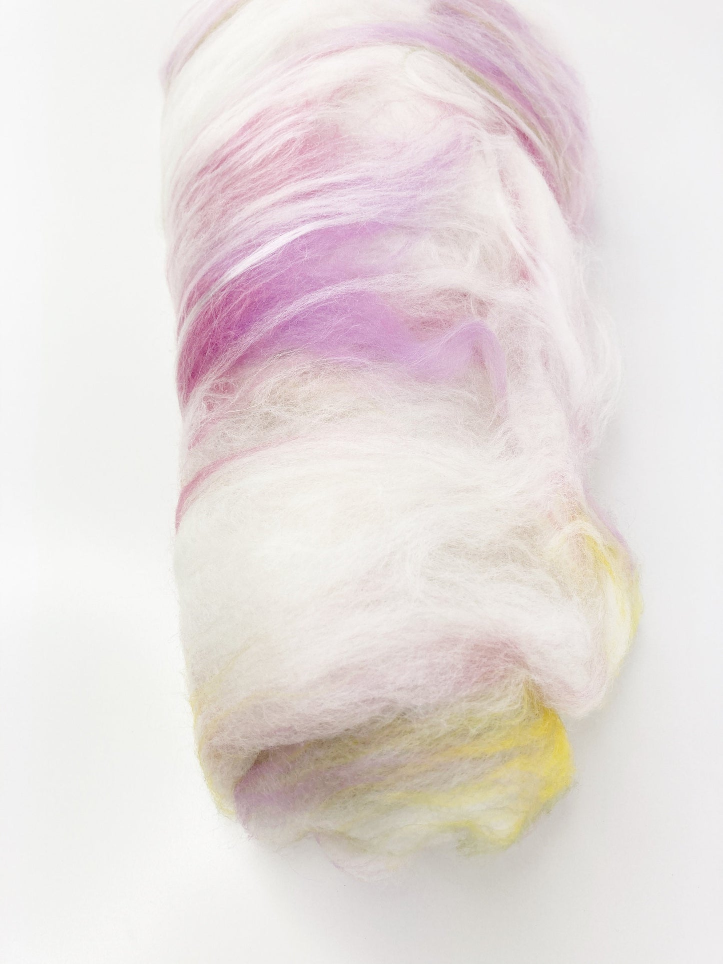 Uniquely curated art batt in color: "Bloom"