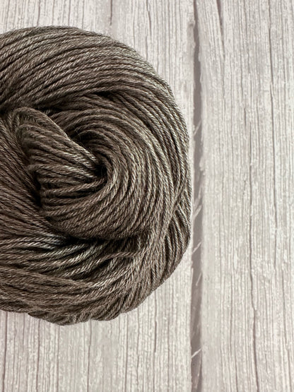 Wild Lilac Moon's Nightsky | undyed Silk Yak Blend
