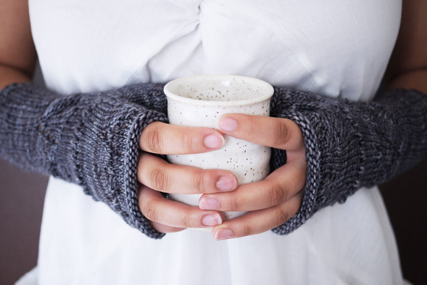 Knitting Pattern . Fingerless Gloves . "Embrace" . Fingerless Mittens . PDF pattern