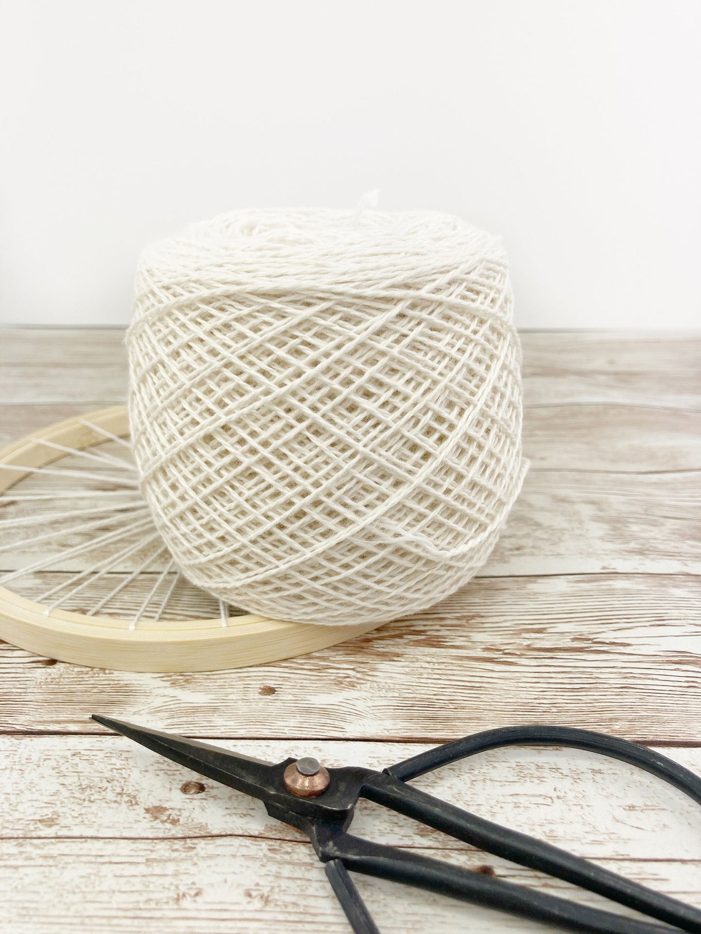 Cotton Warp Thread . Warp Twist Cotton . 100%  Cotton