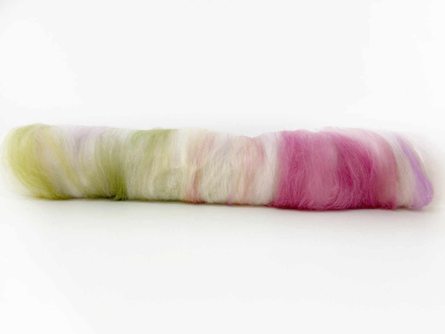 Uniquely curated art batt in color: "Bloom"