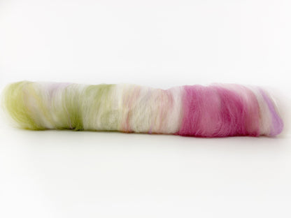 Uniquely curated art batt in color: "Bloom"