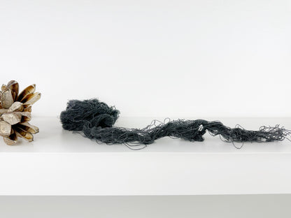 Recycled Yarn . Soft Frayed edge Yarn . Mini skeins