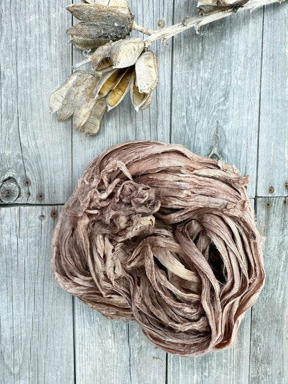 Sari Silk Ribbon . Recycled Sari Silk Ribbon