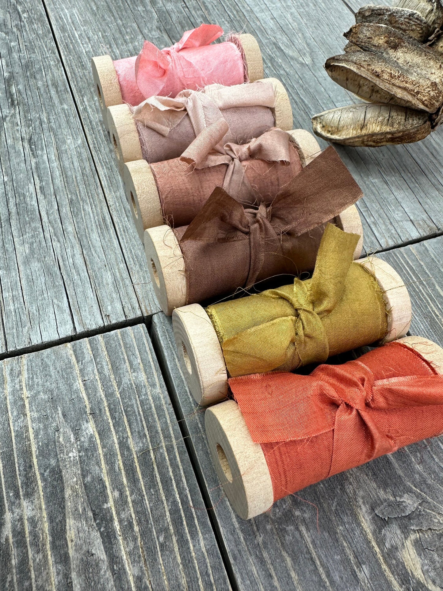 Silk Ribbon . Chiffon Silk .  Wedding Ribbon