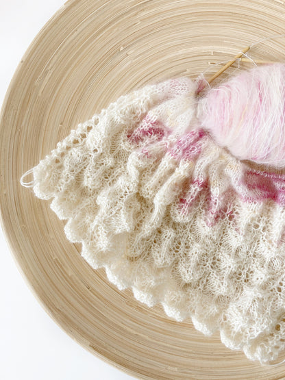 Wild Lilac Moon's Crescent | undyed