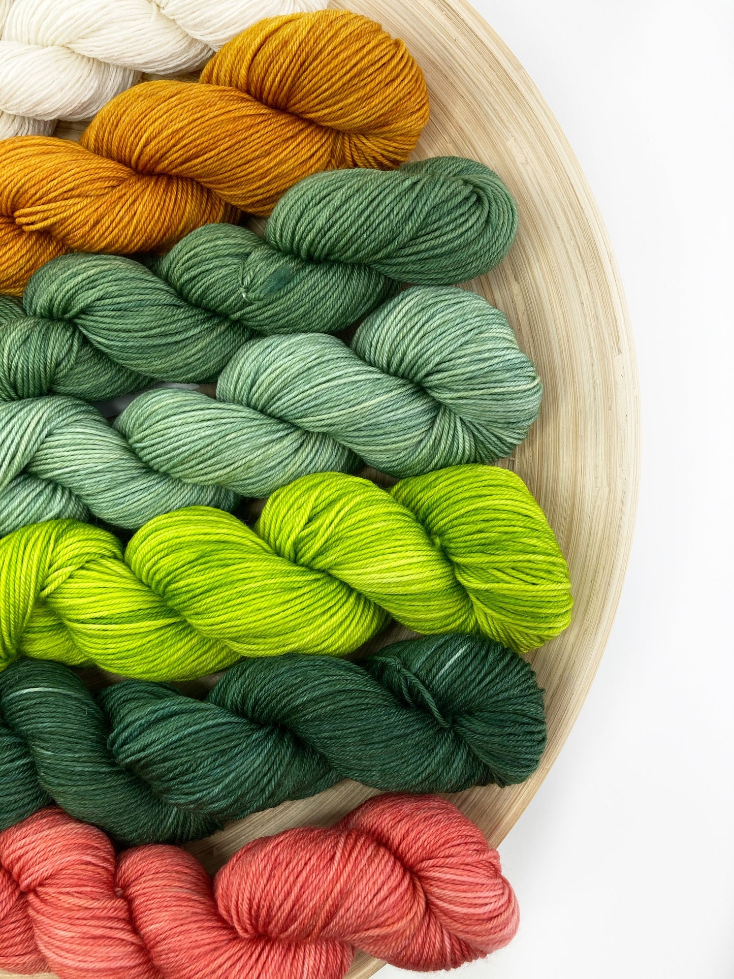 Yarn Packs . Superwash Merino Nylon Tencel Blend . Fingering