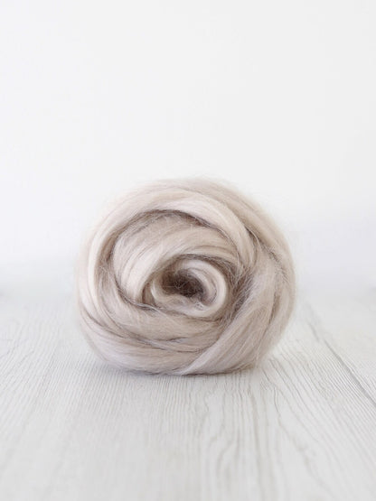 Mohair Top . Weaving Fiber . Felting Fiber . Spinning Supplies . Natural Colors