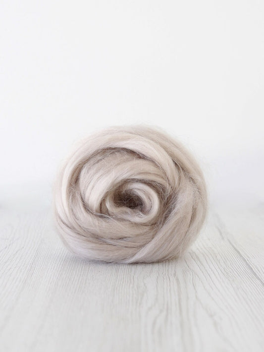 Mohair Top . Weaving Fiber . Felting Fiber . Spinning Supplies . Natural Colors