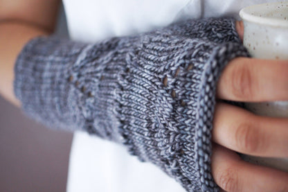Knitting Pattern . Fingerless Gloves . "Embrace" . Fingerless Mittens . PDF pattern