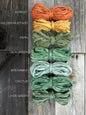 Sari Silk Ribbon , Chiffon Silk Ribbon . Recycled Sari/ Chiffon Silk Ribbon