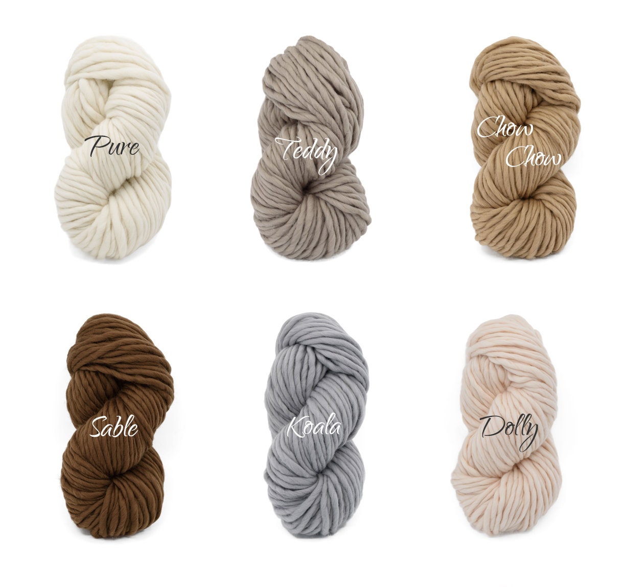 Galler Yarns 'Super-B' .  Full Skein . 100% Extra Fine  Merino. Super Bulky