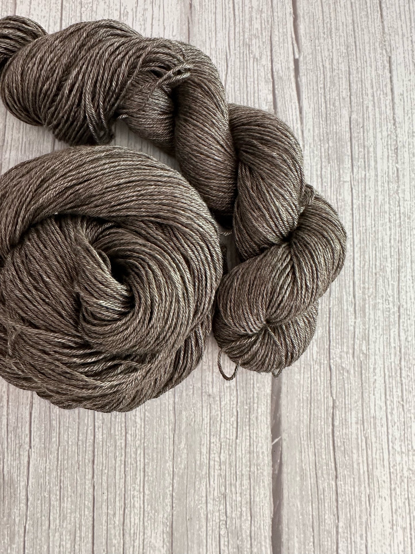 Wild Lilac Moon's Nightsky | undyed Silk Yak Blend