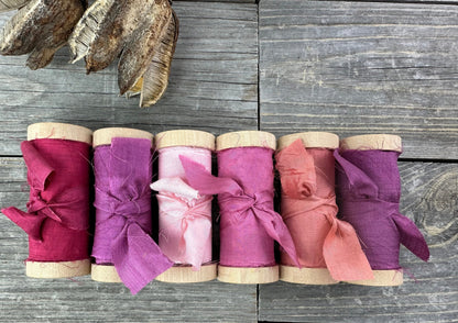 Silk Ribbon . Chiffon Silk .  Wedding Ribbon