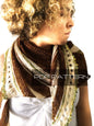 Knitting Pattern Shawl . "Wild Nutmeg Shawl"