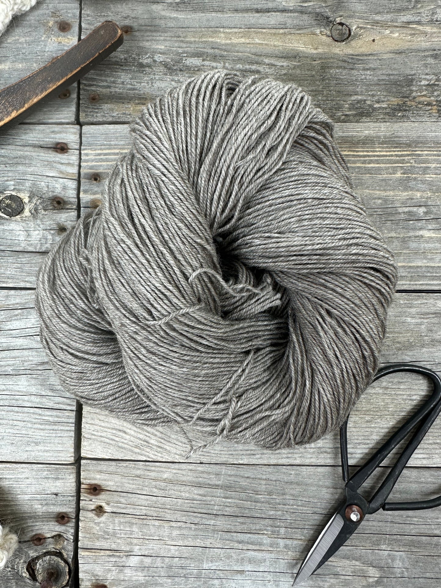 Wild Lilac Moon's Yak Sock | natural color
