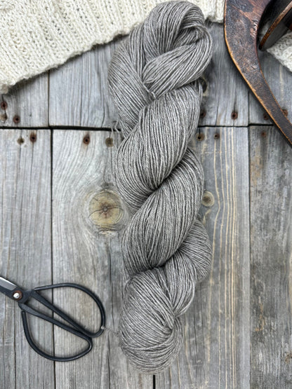 Wild Lilac Moon's Yak Sock | natural color