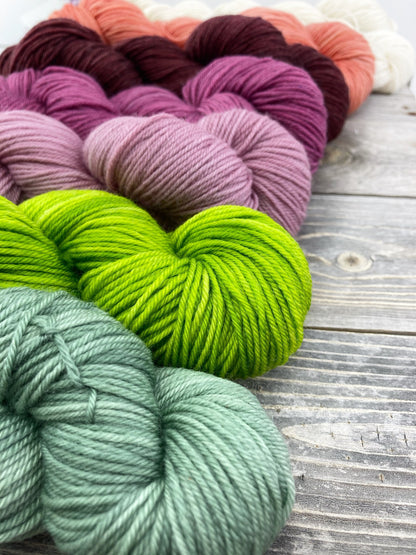 Yarn Packs . Superwash Merino Nylon Tencel Blend . Fingering