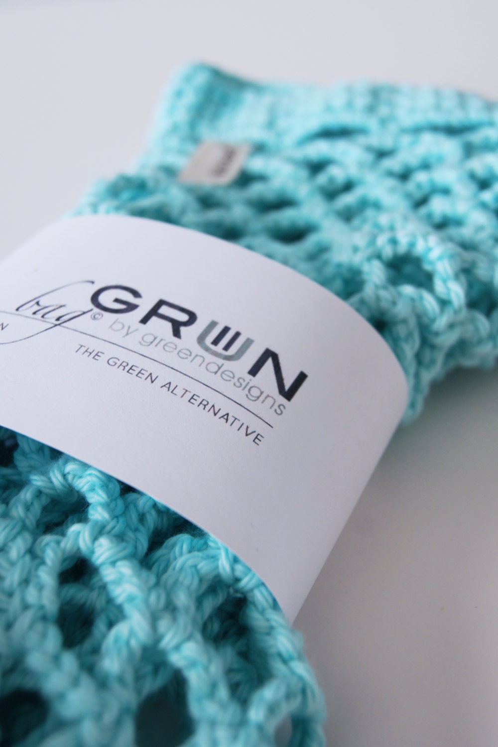 Hand Crochet Shopping Net . Break Free From Plastic