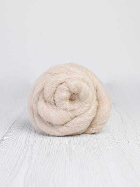 Superfine Alpaca Top . Natural Colors . Undyed