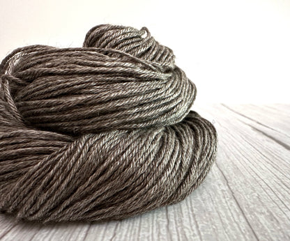 Wild Lilac Moon's Nightsky | undyed Silk Yak Blend