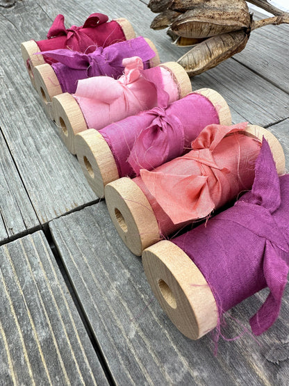 Silk Ribbon . Chiffon Silk .  Wedding Ribbon