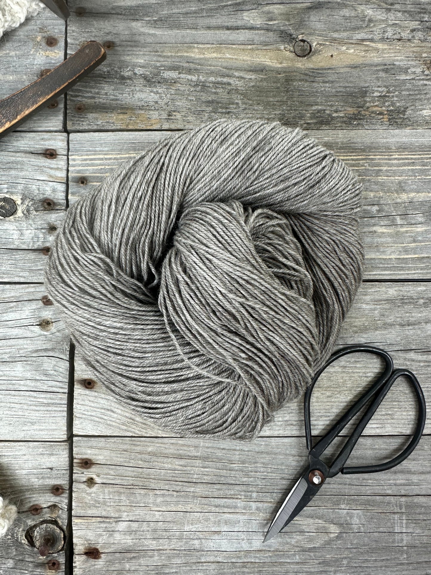 Wild Lilac Moon's Yak Sock | natural color