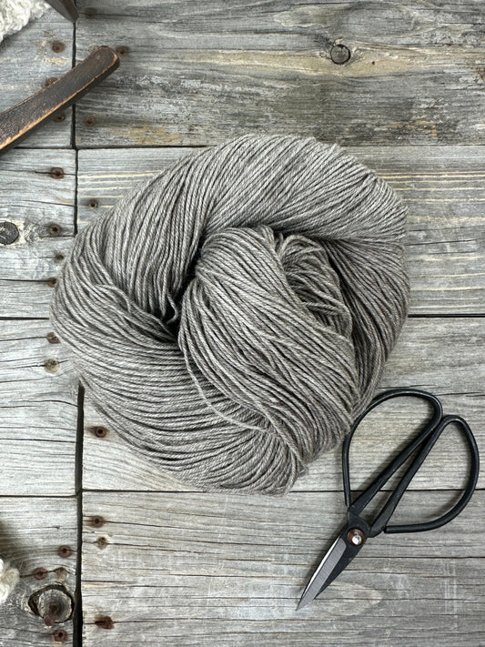 Wild Lilac Moon's Yak Sock | natural color