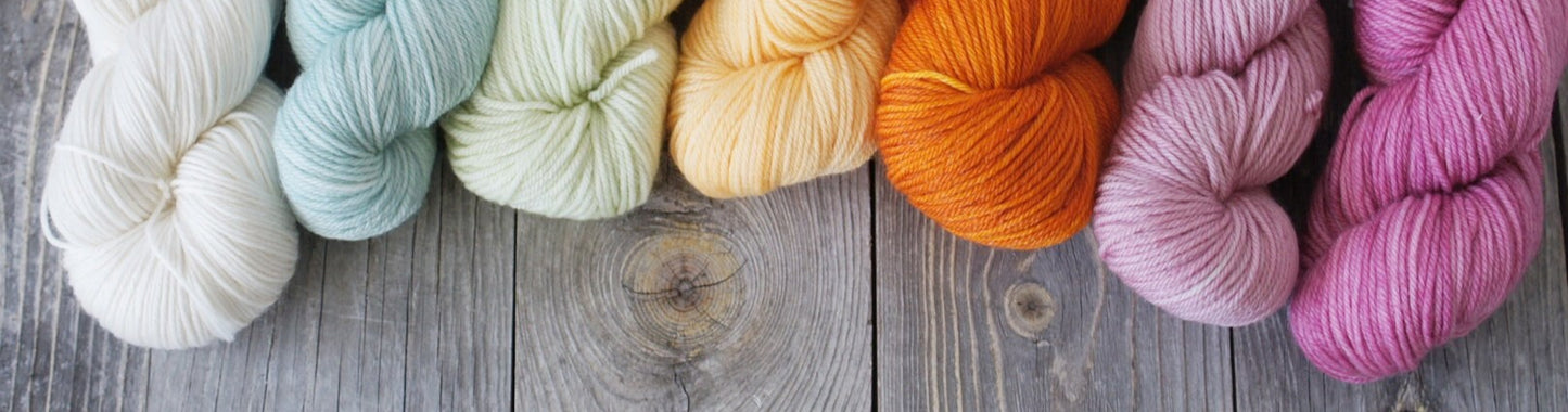 Yarn Pack . Superwash Merino Nylon Tencel Blend . Fingering