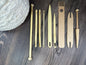 Weaving Tool Set . 9 piece Weaving Loom Tool Set