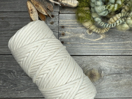 Premium Cotton string. Full roll 100m . Super Soft 4mm . Multiple Colors